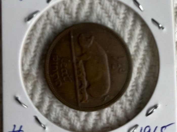 Irish Halfpenny 1965