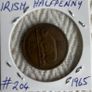 Irish Halfpenny 1965 Image 2