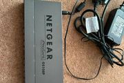 Netgear Prosafe Gs108pe 8-port Gigabit Poe Plus Switch With 4 Poe Ports 45w (gs108pe-300nas)