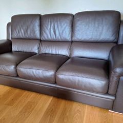 Leather suite 3 + 2 + 1