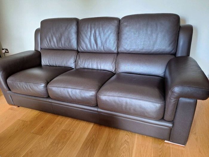 Leather suite 3 + 2 + 1
