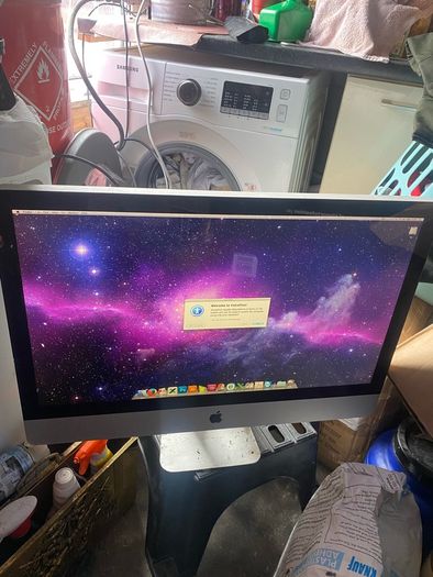 2- Apple iMac computers