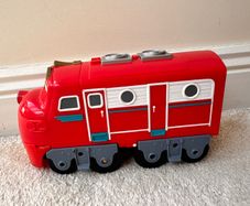 2010 Learning Curve Chuggington Remote Control Train No Remote NOT Working Red Train approx. 22 cm. Used Please see photos