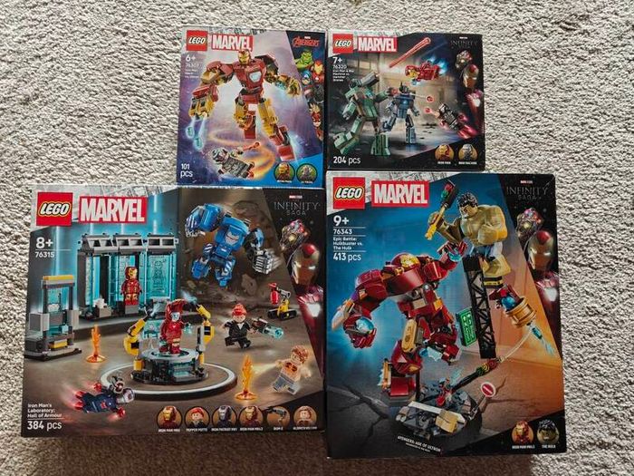 Lego Marvel Iron Man Bundle