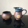 Pottery Bowl and Jug Image 2