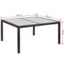 7 Piece Rattan Garden Dining Set Image 7