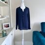 Ladies Navy Blouse from Jacqueline De Yong Size UK 8 / EU 36 Image 4
