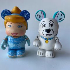 Disney - Cinderella and 101 Dalmations movable figures