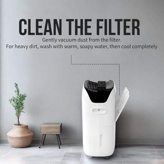 20L Dehumidifier for Home & Basement, Energy Efficient Moisture Removal, Digital Humidity Control, Laundry Drying Mode, Quiet Operation, Continuous Drain
