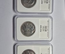 Poland 1932, 1935, 1937 Silver coin 10 zlotych