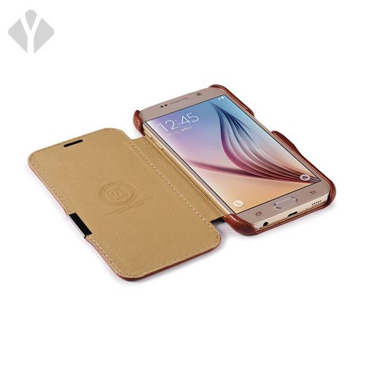S6 Full Body Vintage Leather Case