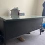 glass top desk Image 3