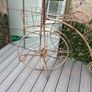Very  large rust style planter penny farthing Image 2