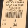 BNWT River Island Black Peplum Dress size 8 Image 4