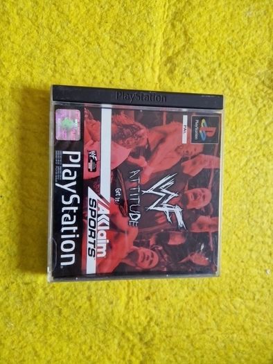 Attitude WF wrestling gamevPlayStation 1 ps1 PlayStation 2 ps2 games Original