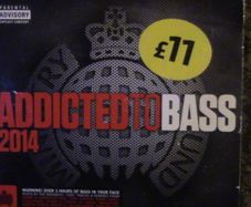 Addicted To Bass 2014 - 3 x CD ( London Grammar, Fatboy Slim, Basement Jaxx, etc)