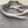 ladies Misguided grey jumper dress. Size M Image 2