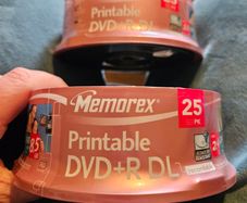 3 Packs of Blank Dvds