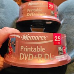 3 Packs of Blank Dvds