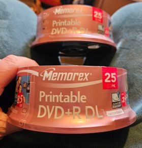 3 Packs of Blank Dvds