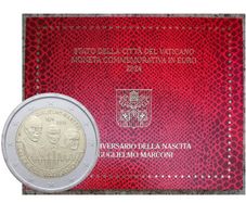 Vatican 2 Euro Brilliant Uncirculated Coin 2024 - 150th anniversary of the birth of Guglielmo Marconi