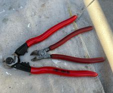 Knipex wire cutters & plastic flash cutters