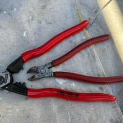 Knipex wire cutters & plastic flash cutters