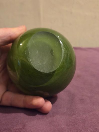 Hand Blown Glass Apple