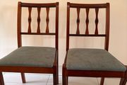 wooden chairs