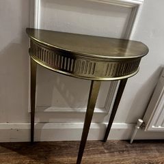 Vintage style Gold side tables