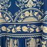 Next Long Blue and White summer dress Image 3