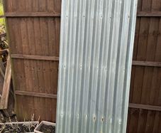 corrugated galvanise iron x 6 sheets