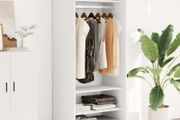 Wardrobe White 80x50x200 cm