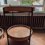 Stunning Wood Pair side tables Image 4