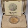 Ireland 1990 50 Ecu Gold Proof Coin in Original Holder with COA Image 3
