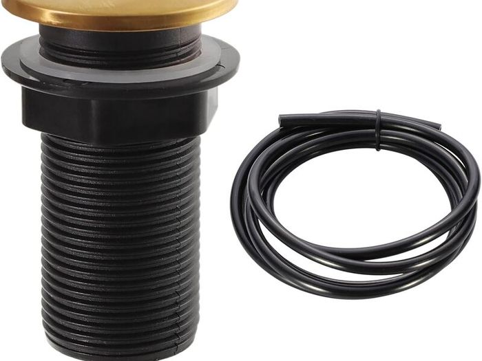 Garbage Disposal / Insinkerator Air Switch Button - Brushed Nickel Finish