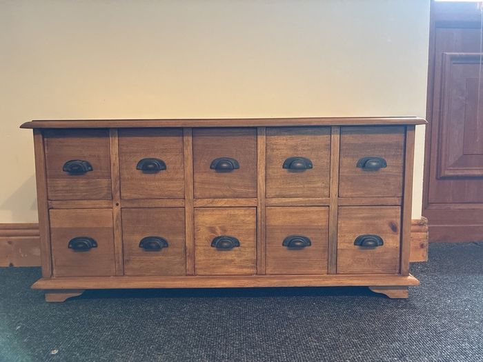 Mangowood Dresser/CD Rack