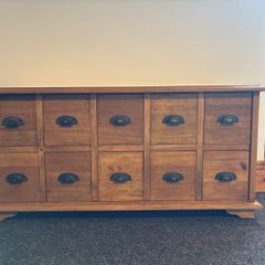Mangowood Dresser/CD Rack