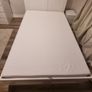 Ikea Brimnes Double Bed And Abygda Mattress Image 2