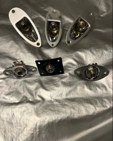 Jack Plate Socket for Fender Stratocaster Telecaster Gibson les Paul  Style Guitar Ibanez Jackson esp charvel PRS Other Guitar and Bass electric guitar parts accessories