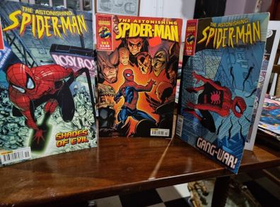 The Astonishing Spider-Man issues 111 + 119 + 142