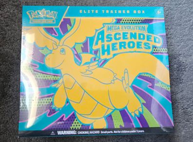 Pokemon TCG Ascended Heroes ETB Sealed