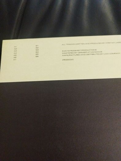 Pessimist & Karim Maas lp