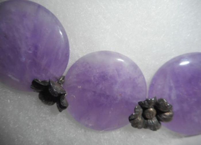 Beautiful Handmade Amethyst Necklace