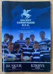 2017/2018 Galway Corinthians Rugby Football Club Programme