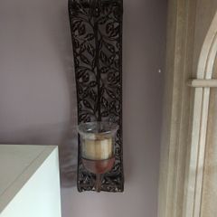 candle holders pair