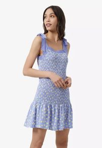 French Connection Purple Floral Mini Summer