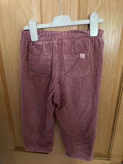 NEXT pink corduroy trousers aged 3-4 years