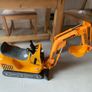 Junior road excavator toy, ride on toy Image 10