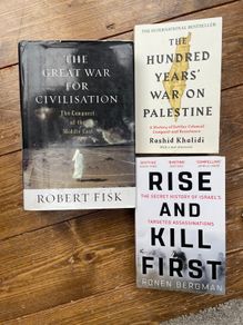 Middle East History & Geopolitics: Fisk, Khalidi and Bergman